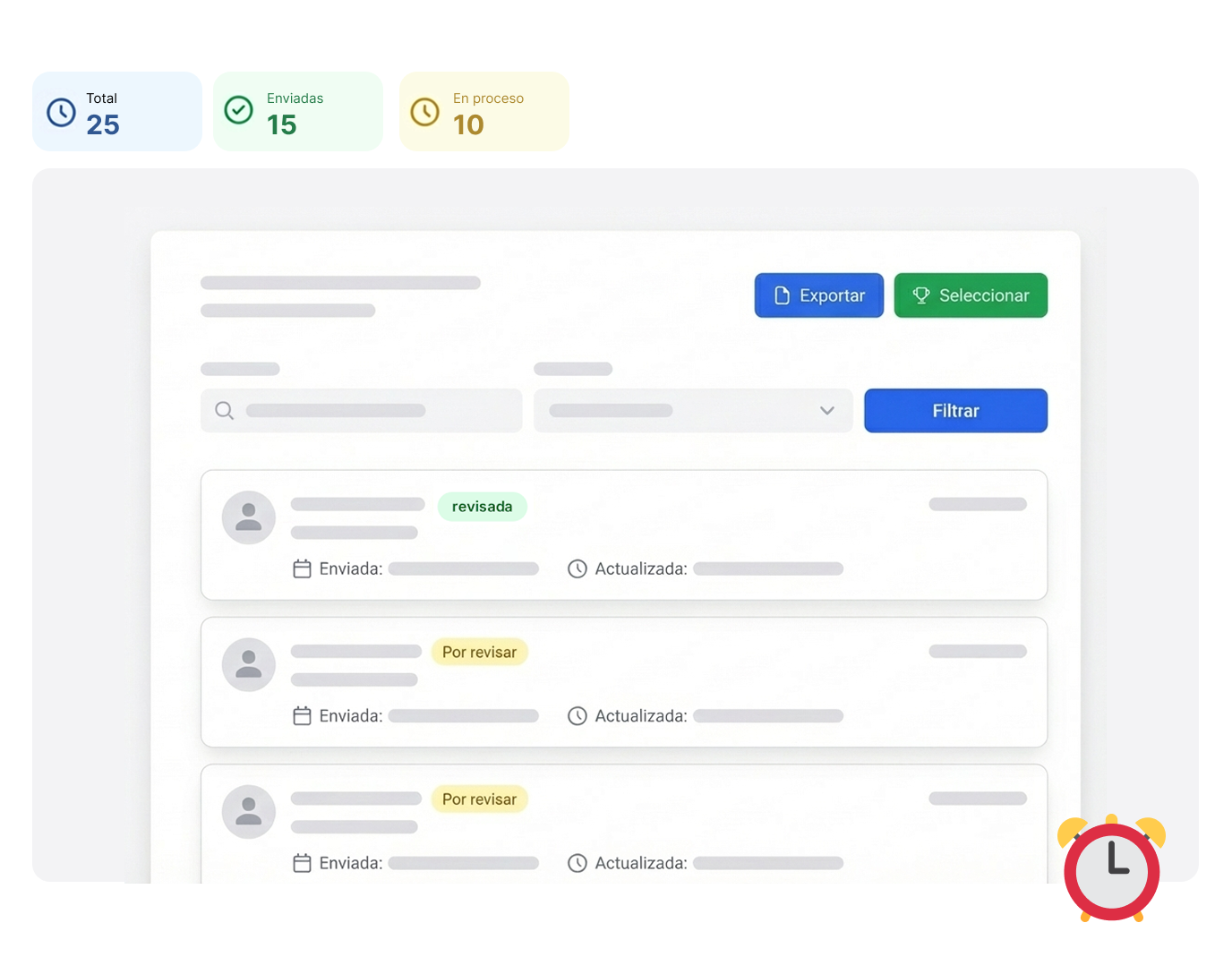 Lanza tu convocatoria